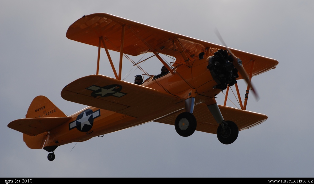 Fotografie Boeing-Stearman, neznámá