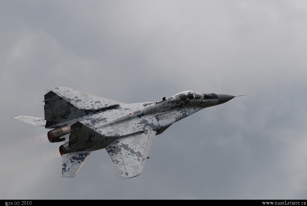 Fotografie MiG-29, neznámá