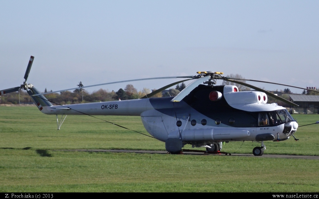 Fotografie Mil Mi-8T, OK-SFB
