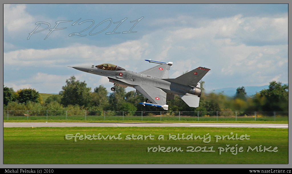 Fotografie F16 Fighting Falcon, neznámá